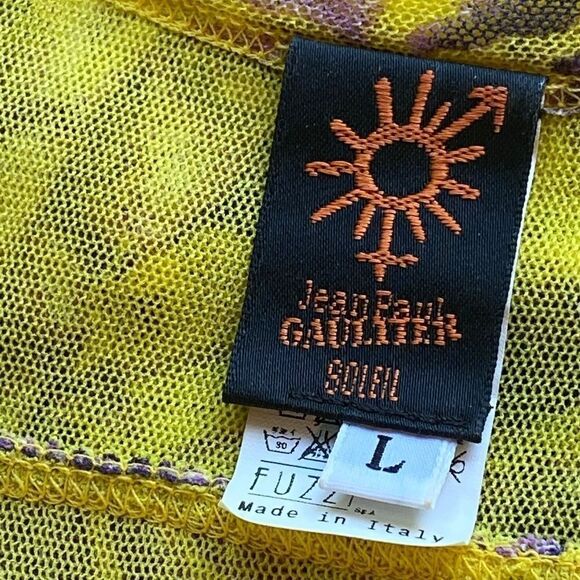 NEW JEAN PAUL GAULTIER Tiered Dress Size L - Picture 6 of 8